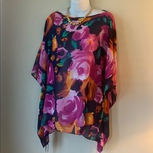 St John silk chiffon tunic - Summer fave!